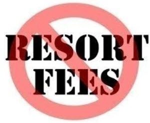 no resort fee